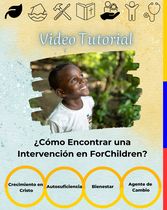 Aprende: Cómo encontrar una intervención en ForChildren