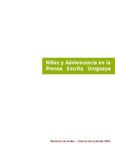 Niñez y Adolescencia en la Prensa Escrita Uruguaya